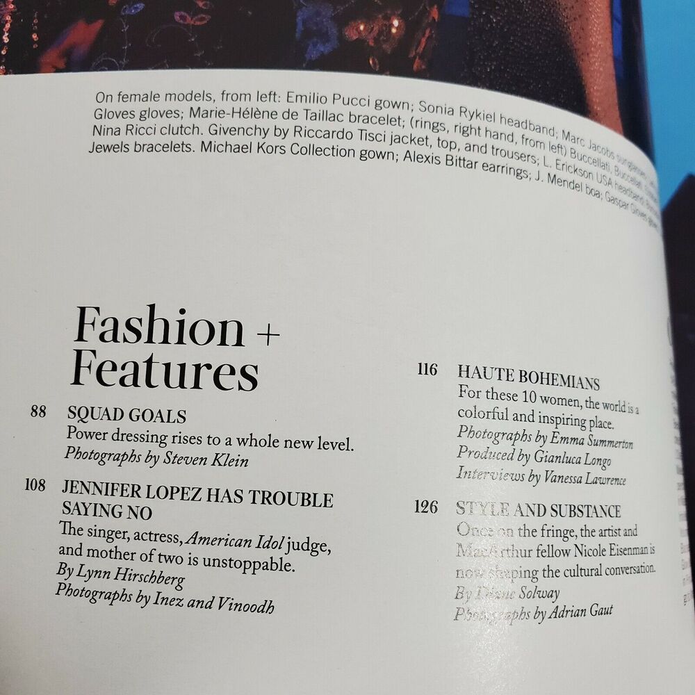 Jennifer Lopez W Magazine May 2016 Nicole Eiseman Flo Morrissey Adwoa Aboah - Picture 3 of 4